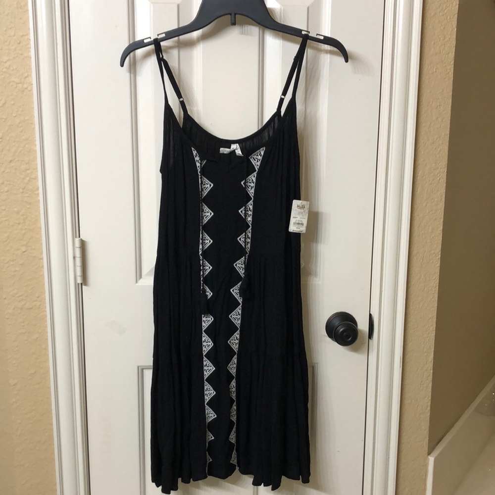 Black summer dress